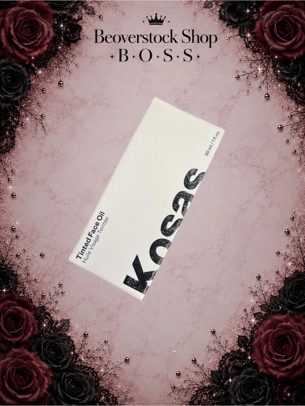 New in Box  Kosas Tinted Face Oil – Tone 8.7 (Dark with Cool Undertones) | 1 oz